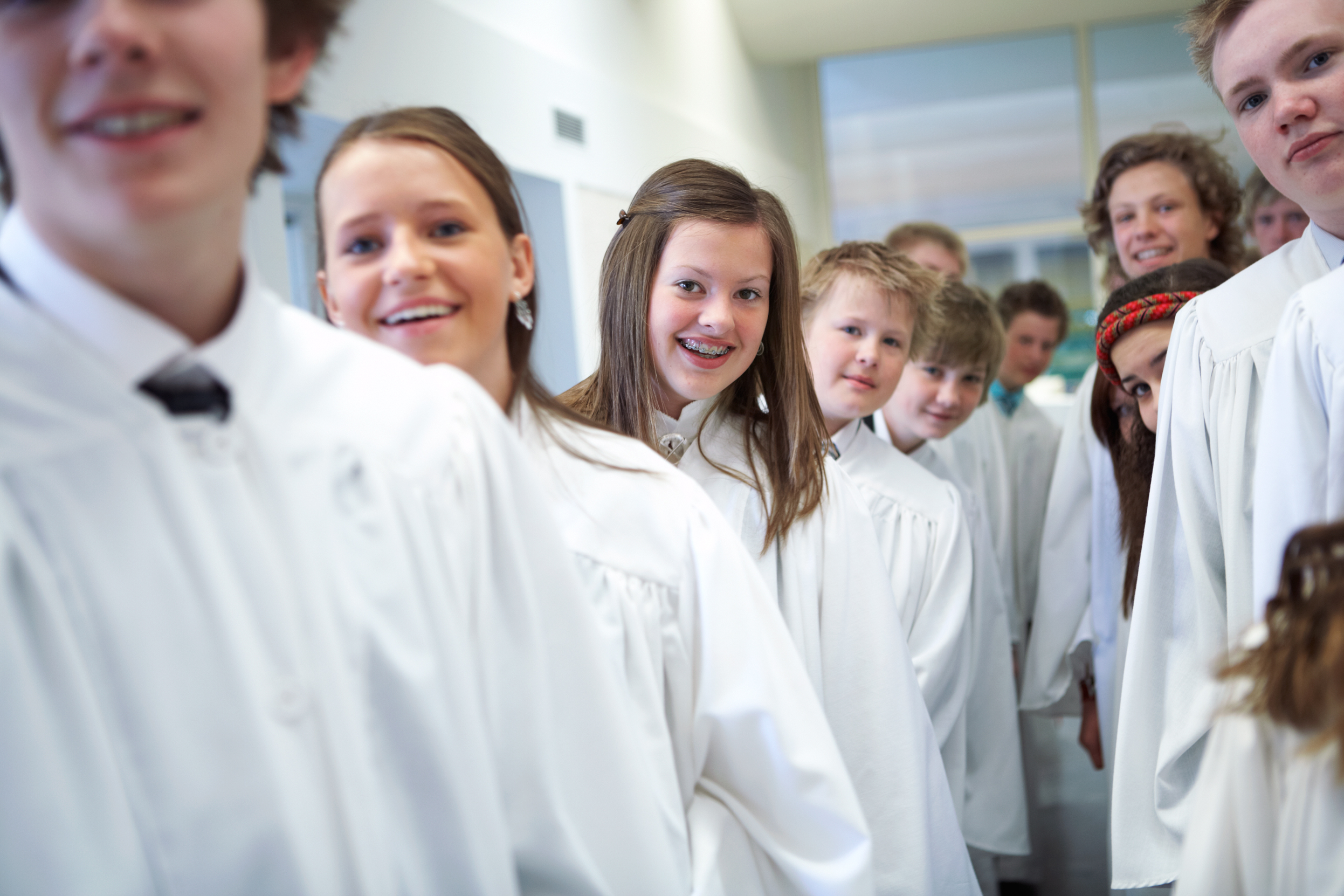 Generisk bilde av konfirmanter.